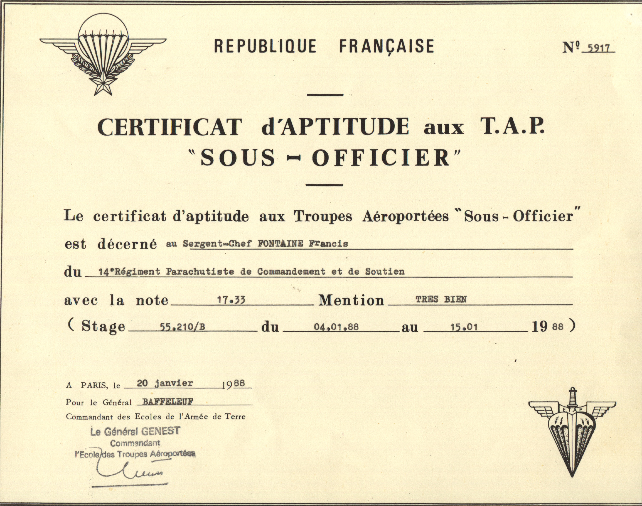 Comment Faire Pour Avoir Un Certificat D'avoir Fait L'armée